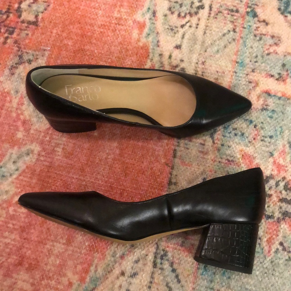 Black Franco Sarto heels